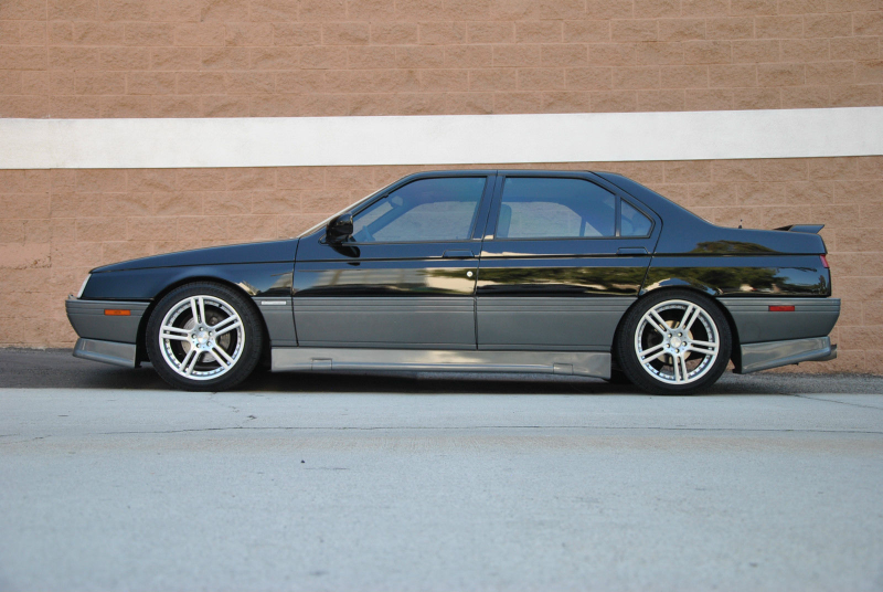 Illustration for article titled St Patrick Wasn't Irish And Neither Is This Alfa 164 Quadrifoglio